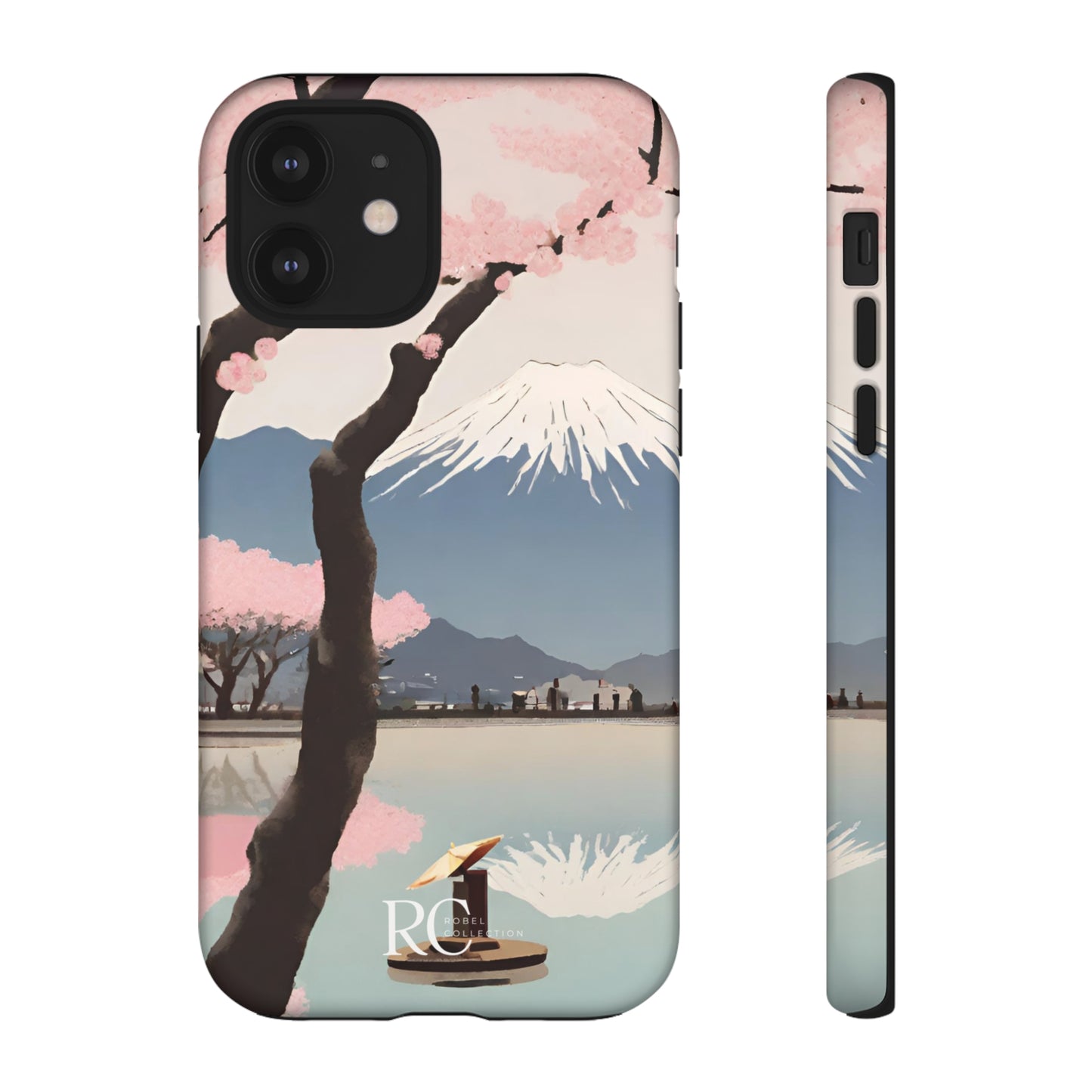 Cherry Blossom Japan Minimalist Tough iPhone Case