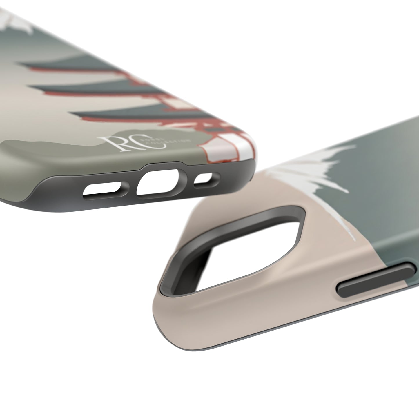 Japanese Fuji Minimalist MagSafe Tough iPhone Case